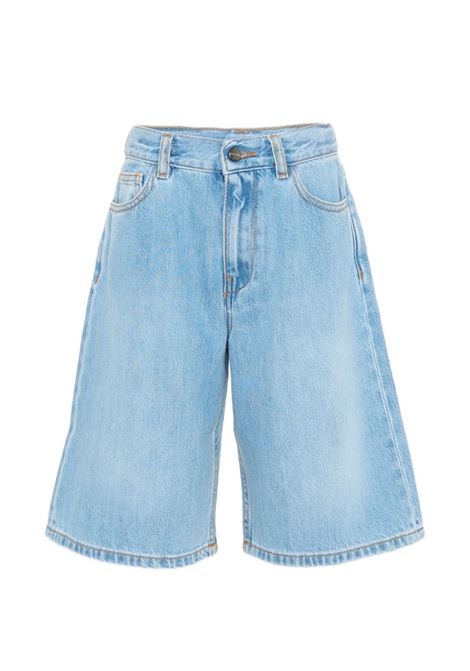 Shorts denim PALM ANGELS | PGYB004S26DEN001050